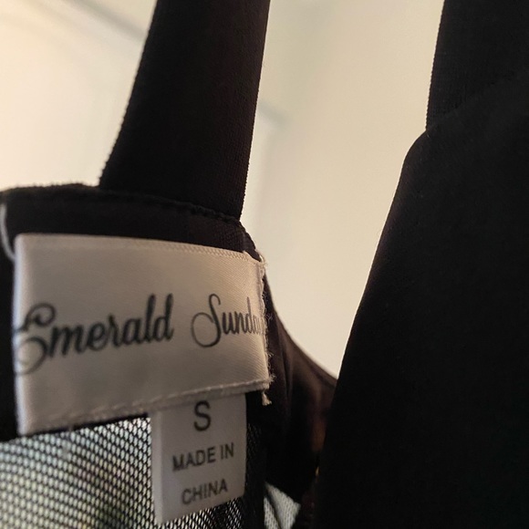 Black Evening dress size small new with tags - Picture 4 of 4